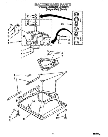 Machine base