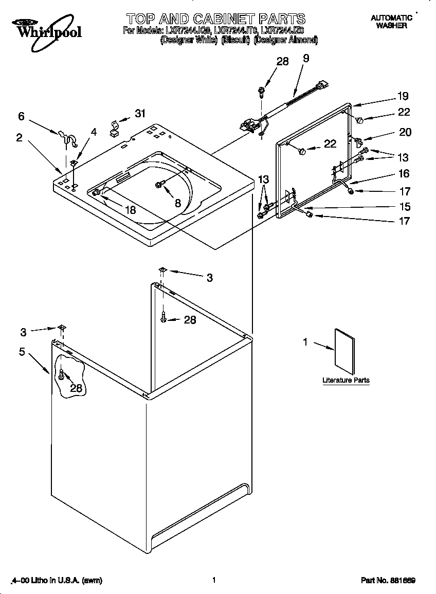 TOP AND CABINET