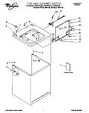 Top and cabinet