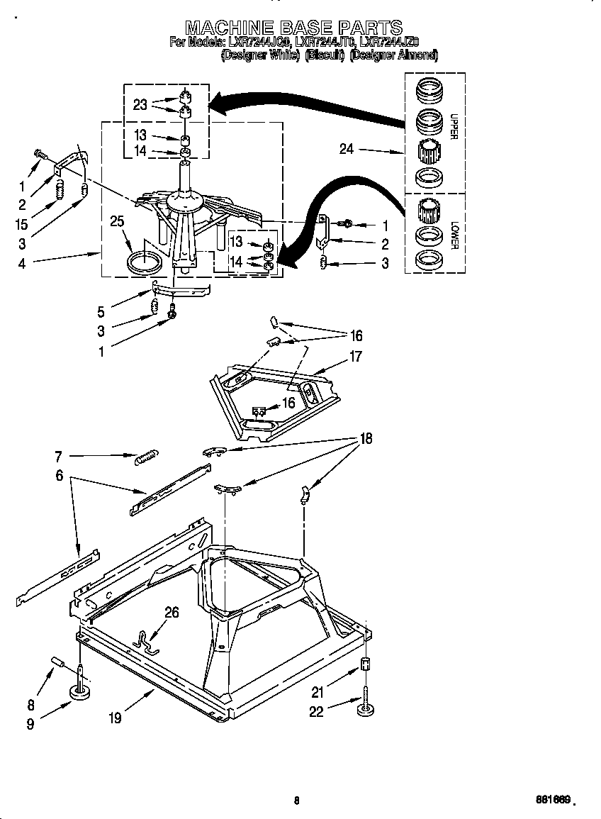 Machine base