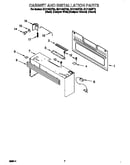 Cabinet and installation