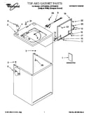 Top and cabinet