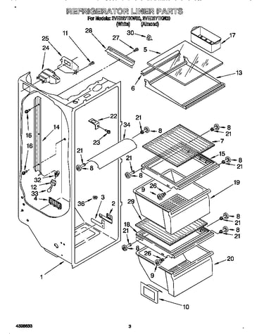 Refrigerator liner