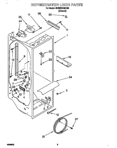 Refrigerator liner