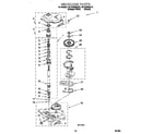 Whirlpool 7MLSQ8543JT0 gearcase diagram