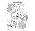 Whirlpool GY395LXGQ2 oven chassis diagram