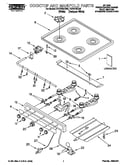Cooktop and manifold