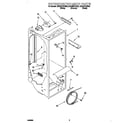 Whirlpool ED22RFXFB02 refrigerator liner diagram