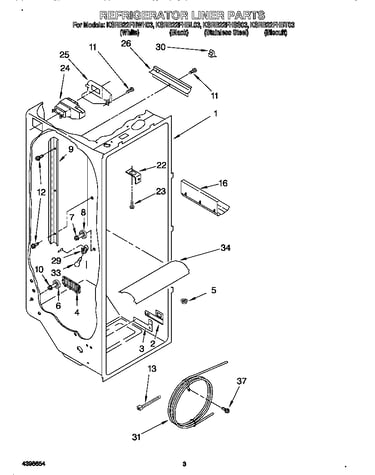 Refrigerator liner