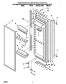 Refrigerator door
