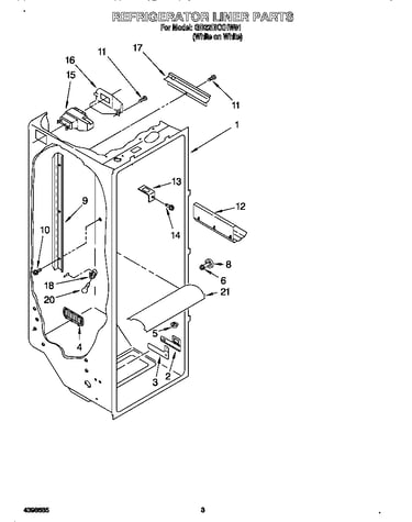 Refrigerator liner