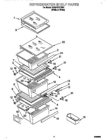 Refrigerator shelf