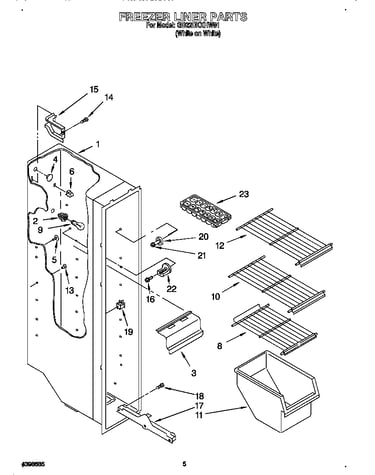 Freezer liner