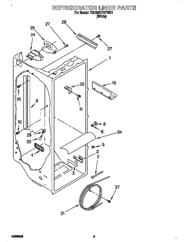 Refrigerator liner