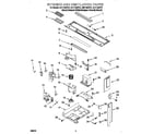 Whirlpool GH7145XFB1 interior and ventilation diagram