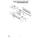 Whirlpool GH7145XFB1 cabinet and installation diagram