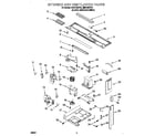 Whirlpool MH6140XFB1 interior and ventilation diagram