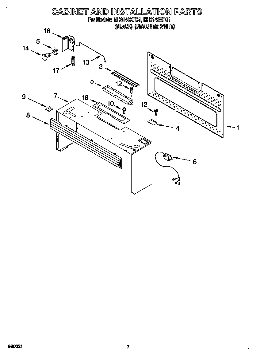 Cabinet and stallation