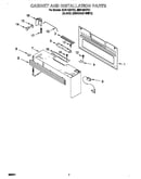 Cabinet and stallation