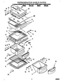 Refrigerator shelf