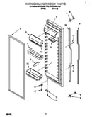 Refrigerator door