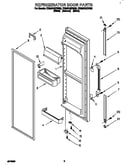 Refrigerator door