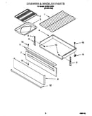 Drawer and broiler