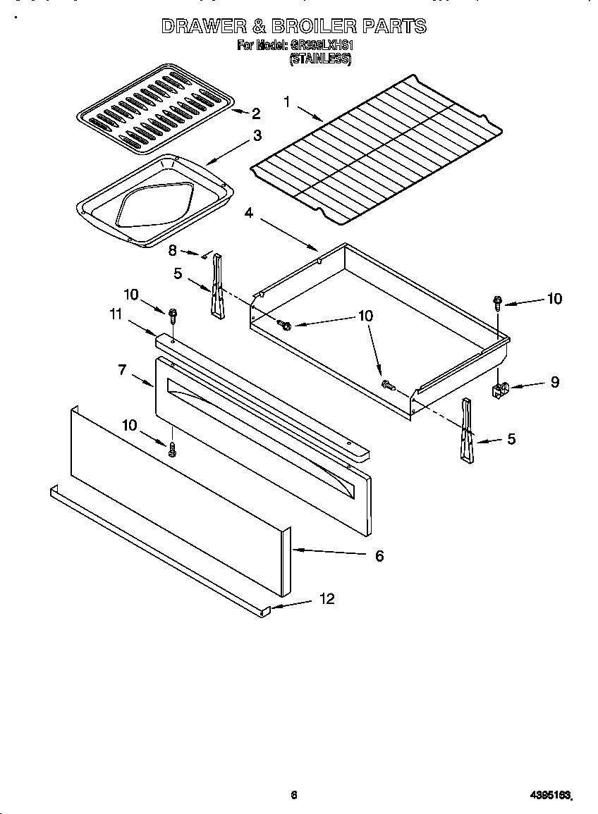 Drawer and broiler