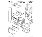 Whirlpool GMC275PDB0 oven diagram