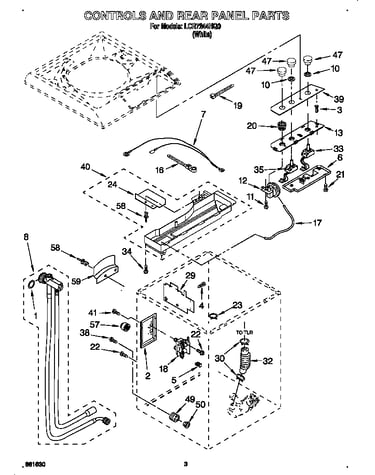 Controls and rear panel
