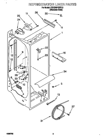 Refrigerator liner