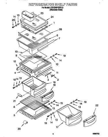 Refrigerator shelf