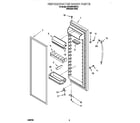 KitchenAid KSRS25FGSS13 refrigerator door diagram