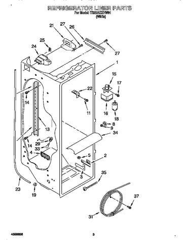 Refrigerator liner