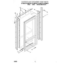 KitchenAid KBLP36MHT01 cabinet and breaker trim diagram