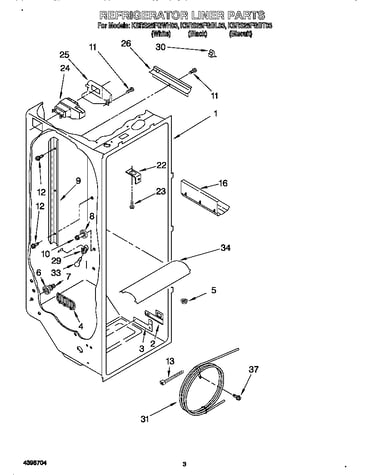 Refrigerator liner