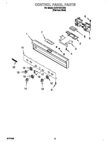 Control panel