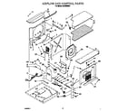 Whirlpool ACE254XH0 airflow and control diagram