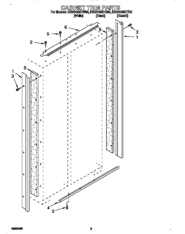 Cabinet trim