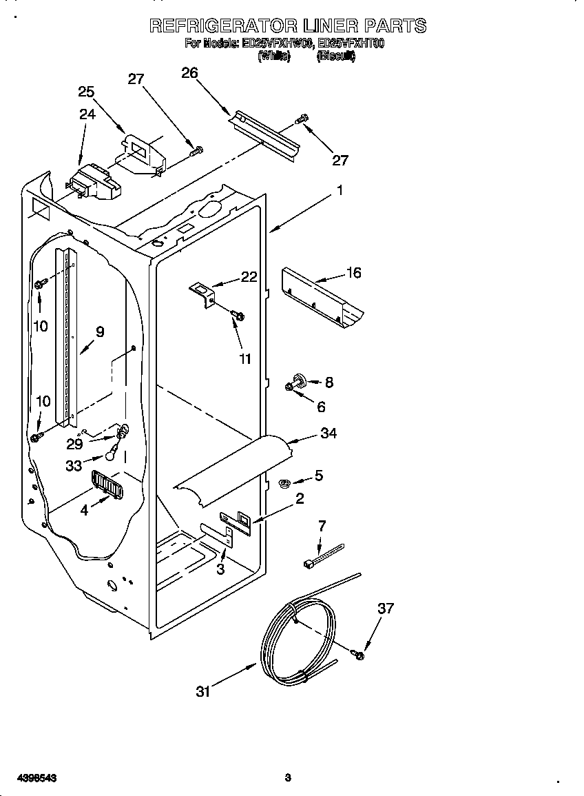 REFRIGERATOR LINER