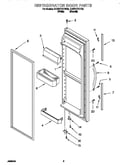 Refrigerator door