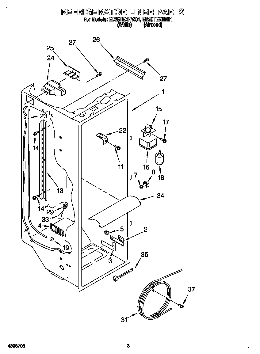 REFRIGERATOR LINER