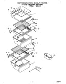 Refrigerator shelves