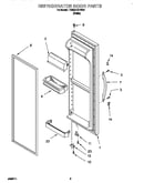Refrigerator door