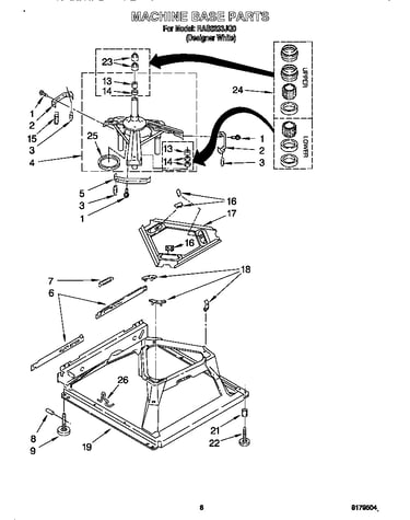 Machine base