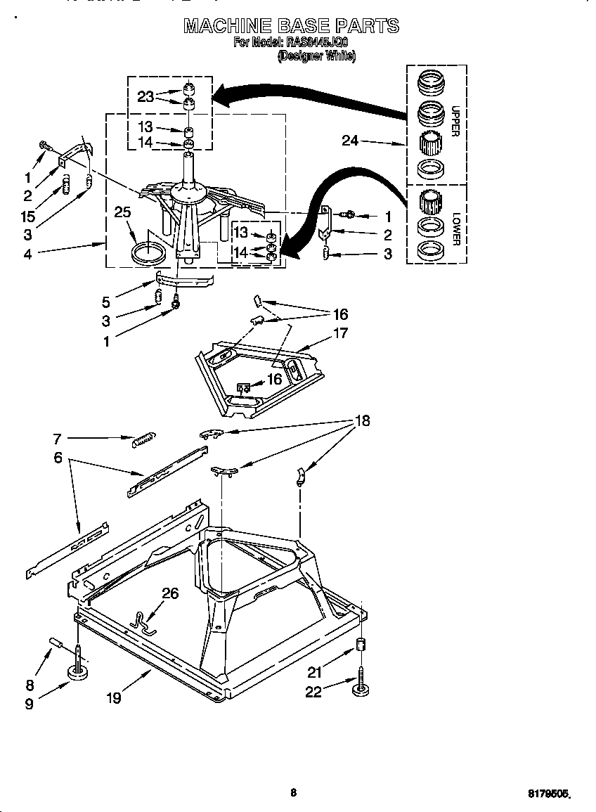 Machine base