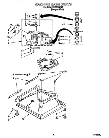 Machine base
