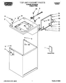Top and cabinet