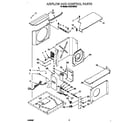 Whirlpool ACQ142XH0 airflow and control diagram