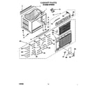 Whirlpool ACV184XH0 cabinet diagram